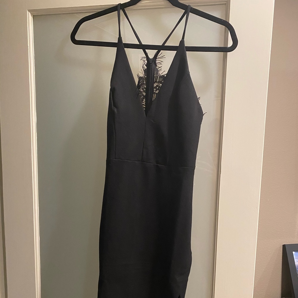Brand New Astr the label black lace body con dress - Picture 3 of 7